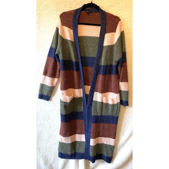 Torrid Women's Chunky Duster Sweater Long Multicolor Size 1 (14-16) - Picture 2 of 9
